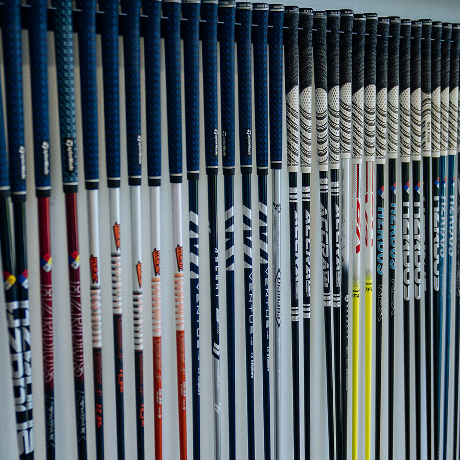 Golfshafts van verschillende merken